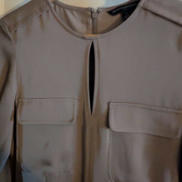 Banana Republic plateau beige shift dress size 5 - Picture 3 of 4